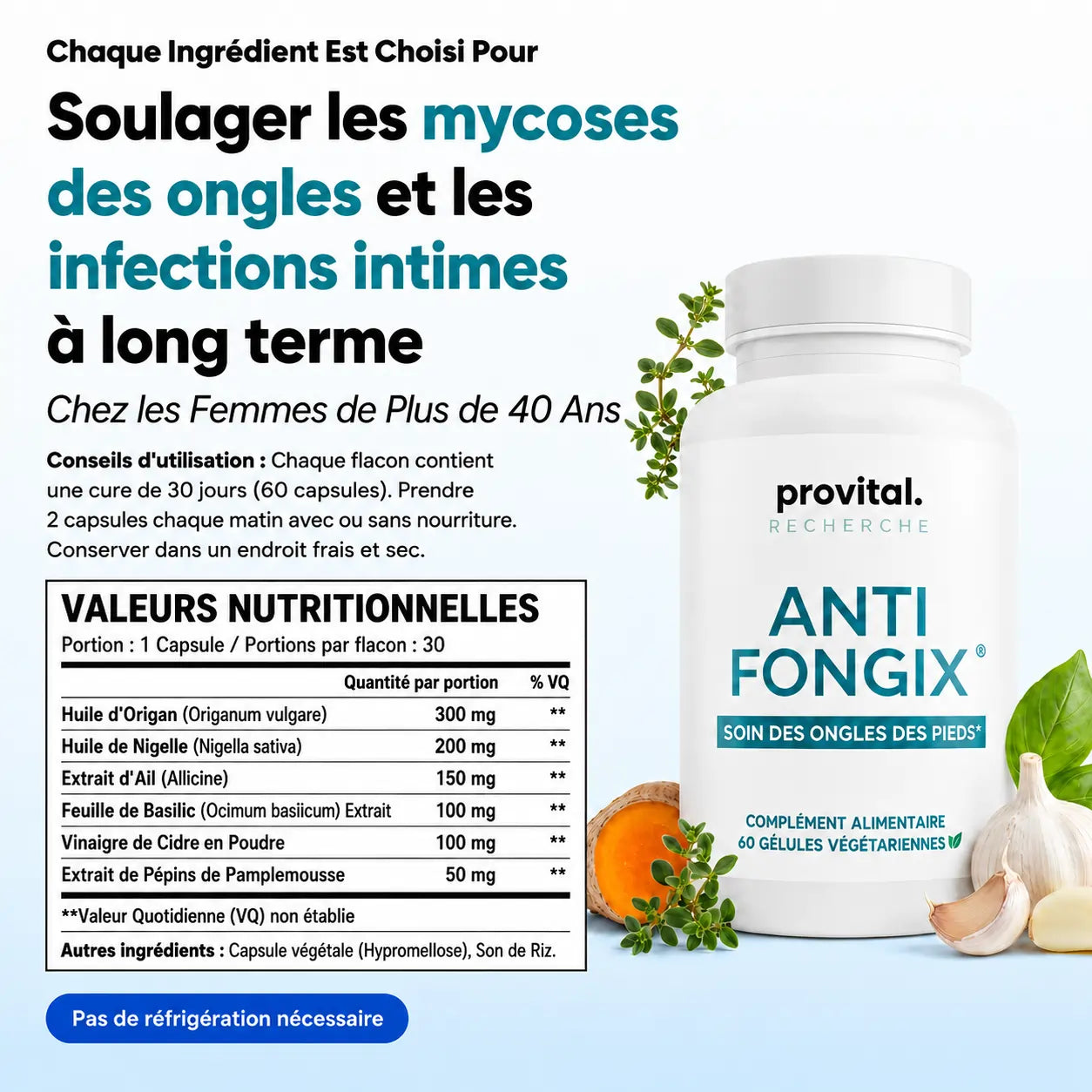Anti-Fongix | HUILE D'ORIGAN & DE NIGELLE – ÉLIMINE LA MYCOSE ET LES INFECTIONS