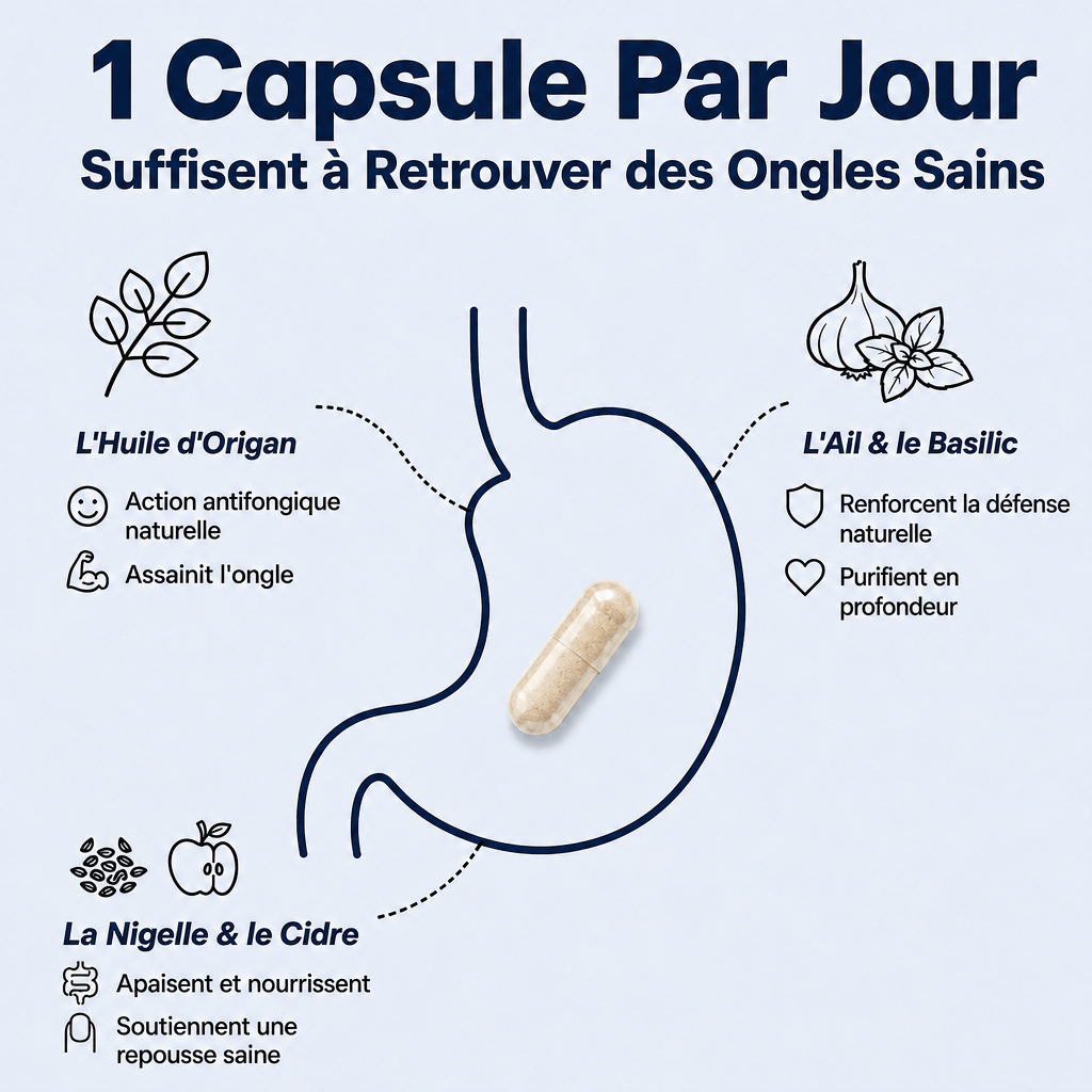 Anti-Fongix | HUILE D'ORIGAN & DE NIGELLE – ÉLIMINE LA MYCOSE DES ONGLES