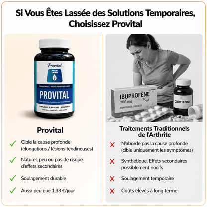 Provital | Le Probiotique Articulaire pour la Ménopause