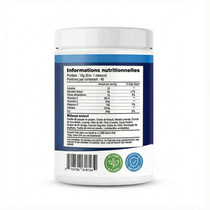 L'EFFACEUR : La Poudre Détoxification Du Colon